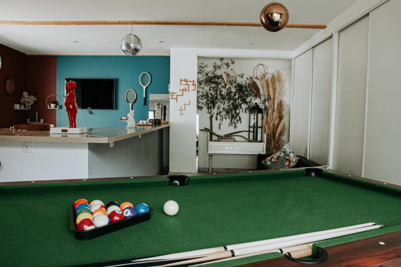 La Villa O Bois - Billard & Baby-Foot - Face A La Foret Séméac Esterno foto